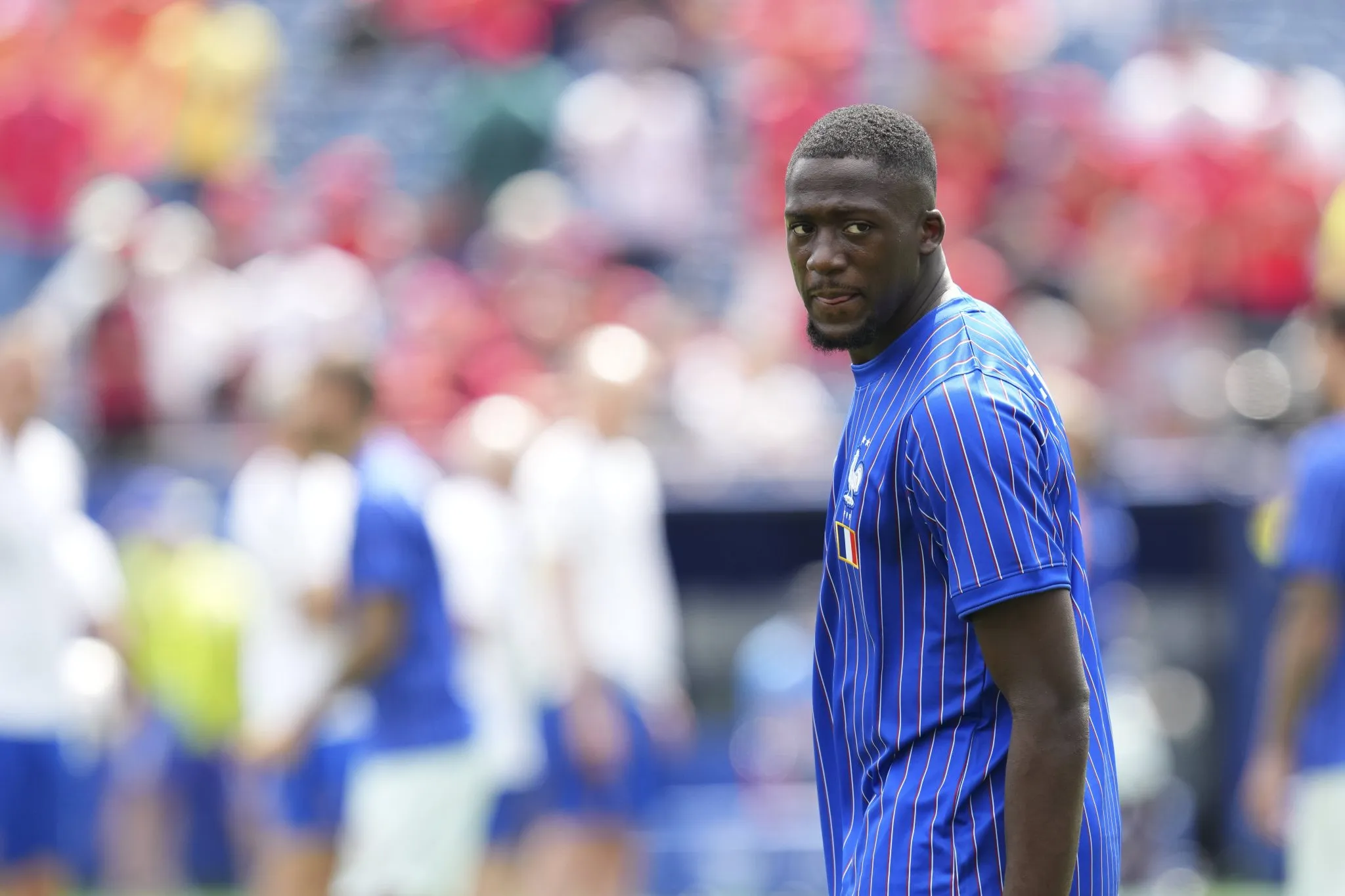 Ibrahima Konate em partida pela Fran&ccedil;a na Copa do Mundo (IMAGO / NurPhoto)