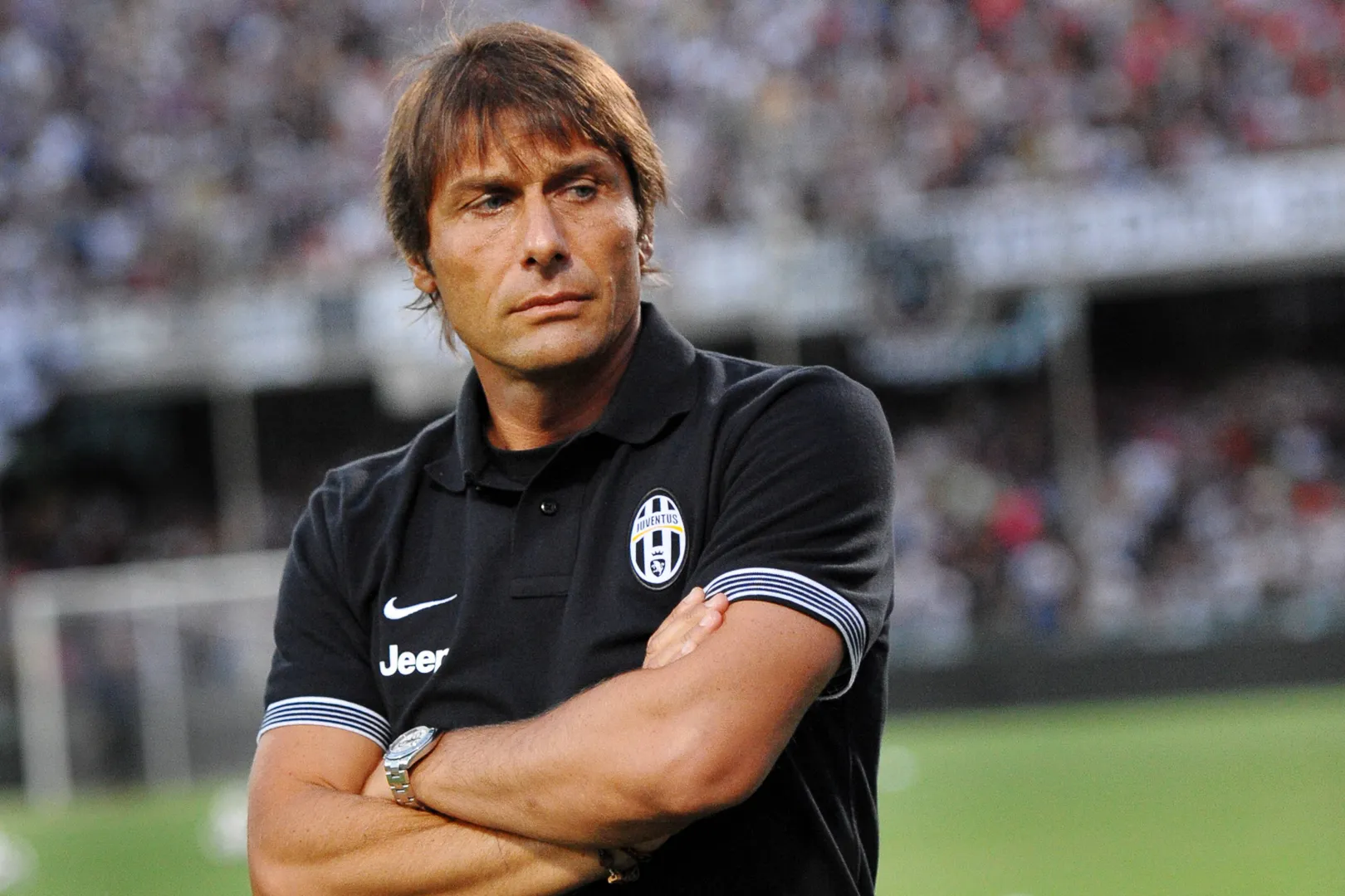 Antonio Conte em sua primeira passagem pela Juventus
