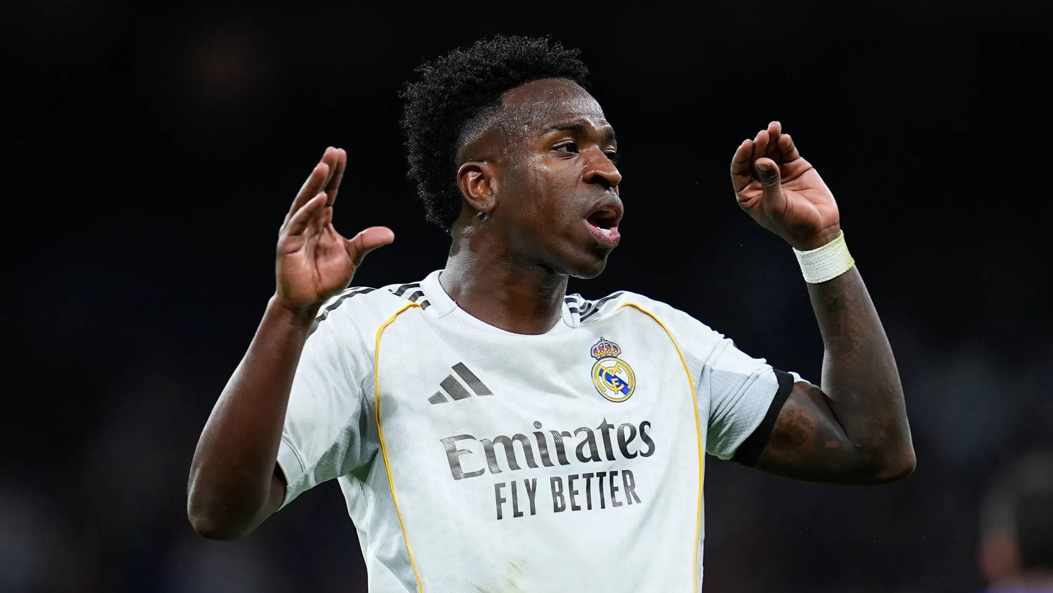 Vinicius Jr. pelo Real Madrid (Foto: Imago/ZUMA Press Wire)