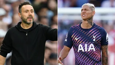 De Zerbi: &lsquo;Richarlison decidiu seu futuro no Tottenham sozinho&rsquo;