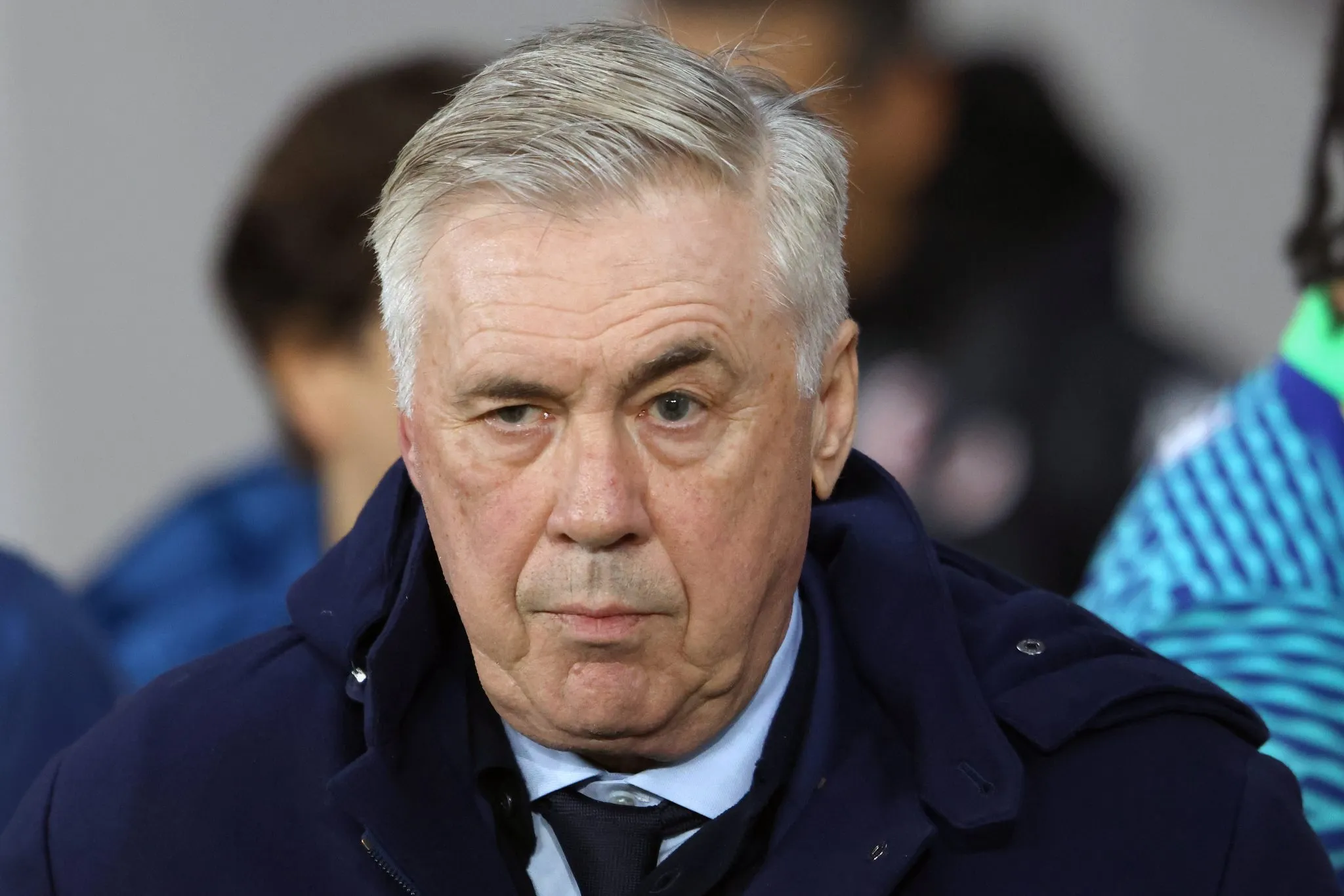 Carlo Ancelotti em jogo da sele&ccedil;&atilde;o brasileira (Foto: Imago/Buzzi)