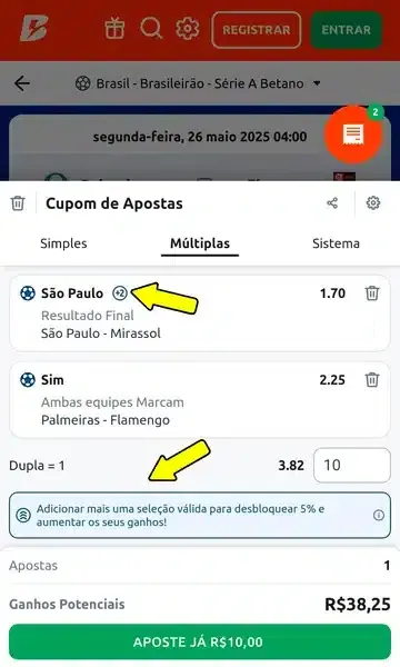 Apostas M&uacute;ltiplas: o que s&atilde;o e como funcionam? Guia completo!