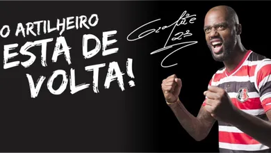 A volta de Grafite ao Santa Cruz ressalta uma rela&ccedil;&atilde;o de carinho rara de se ver