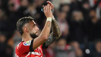 Castellanos destro&ccedil;ou o Real Madrid com quatro gols e o Girona gritou at&eacute; &ldquo;ol&eacute;&rdquo; numa vit&oacute;ria inapel&aacute;vel