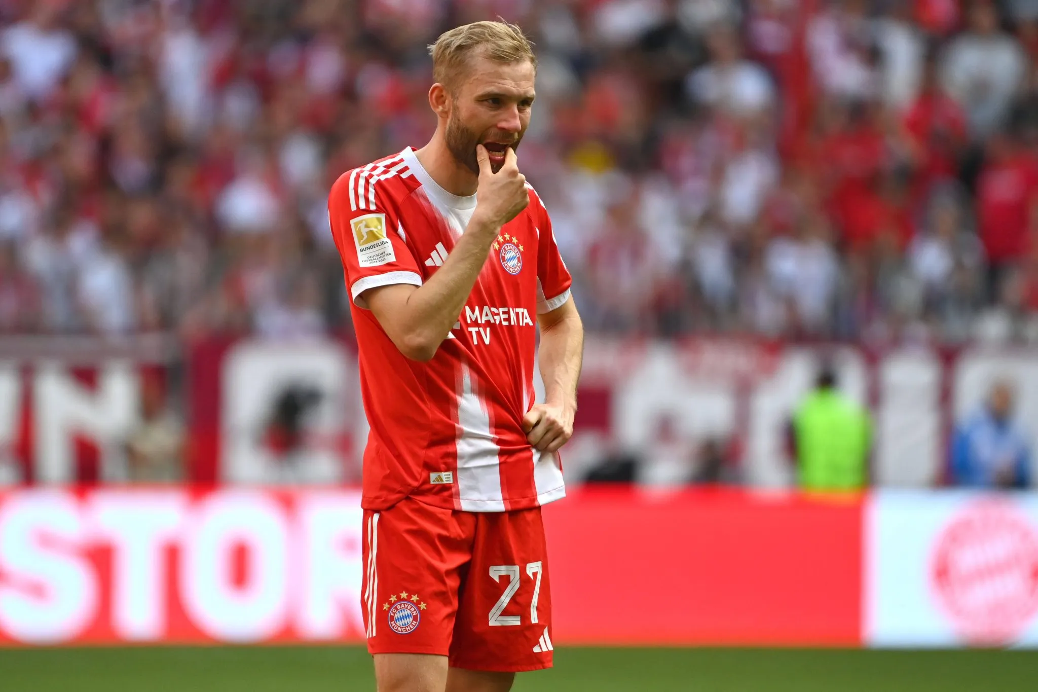 Konrad Laimer, jogador do Bayer de Munique (Foto: IMAGO / Sven Simon)