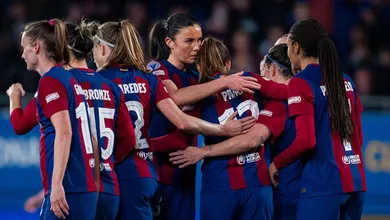 Champions Feminina: Barcelona est&aacute; a uma vit&oacute;ria de campanha perfeita, e Lyon aplica nova goleada hist&oacute;rica