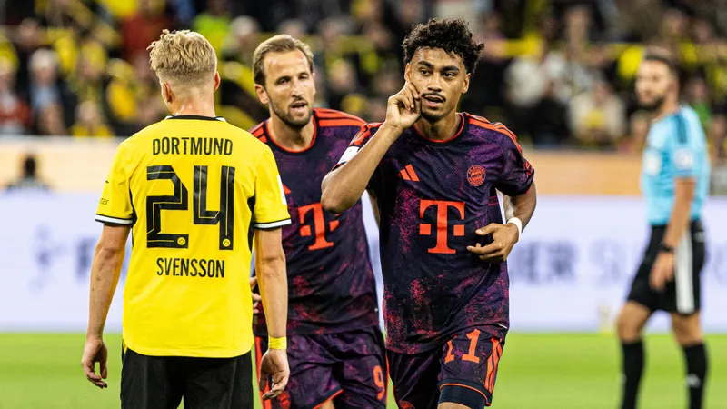 Kompany encontra novas formas de surpreender e Bayern conquista Supercopa sobre o Dortmund