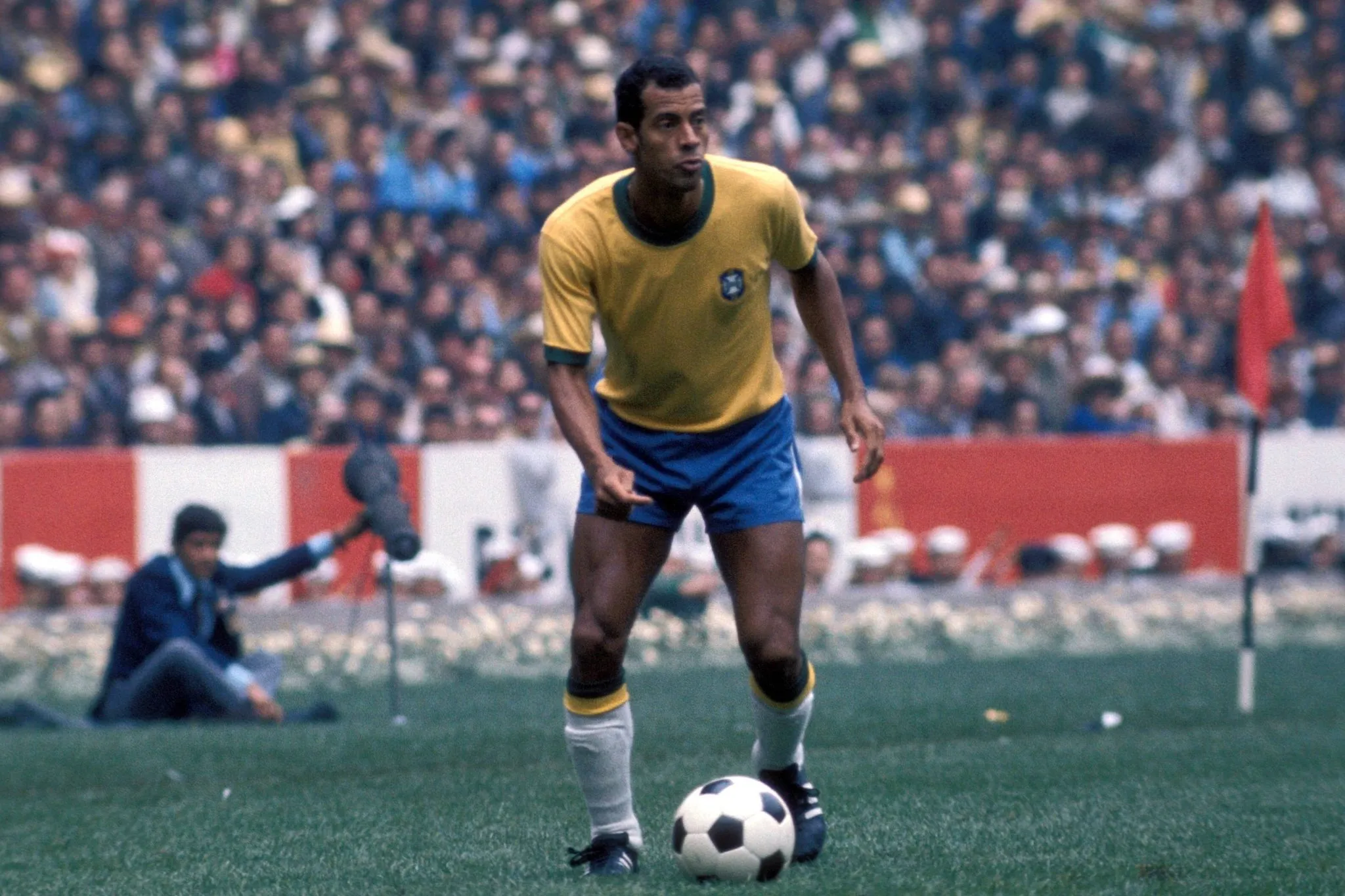 Carlos Alberto foi l&iacute;der do tri