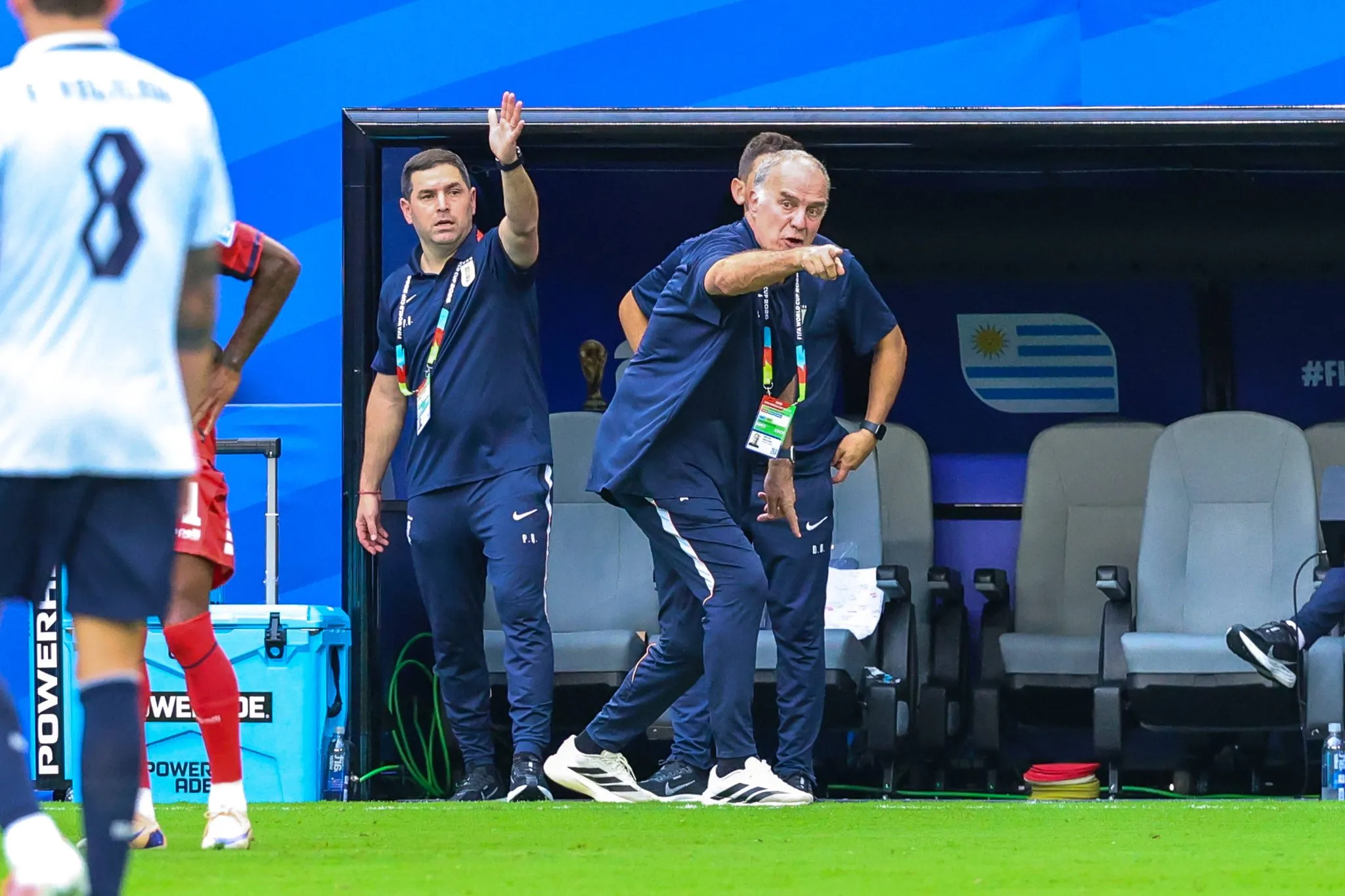 Bielsa em Uruguai x Cabo Verde na Copa do Mundo