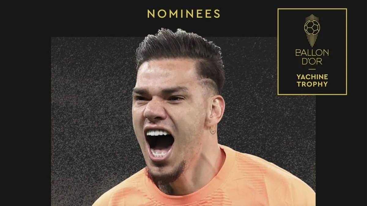 Ederson &eacute; o &uacute;nico brasileiro indicado ao Trof&eacute;u Yashin; Bellingham &eacute; favorito ao Trof&eacute;u Kopa