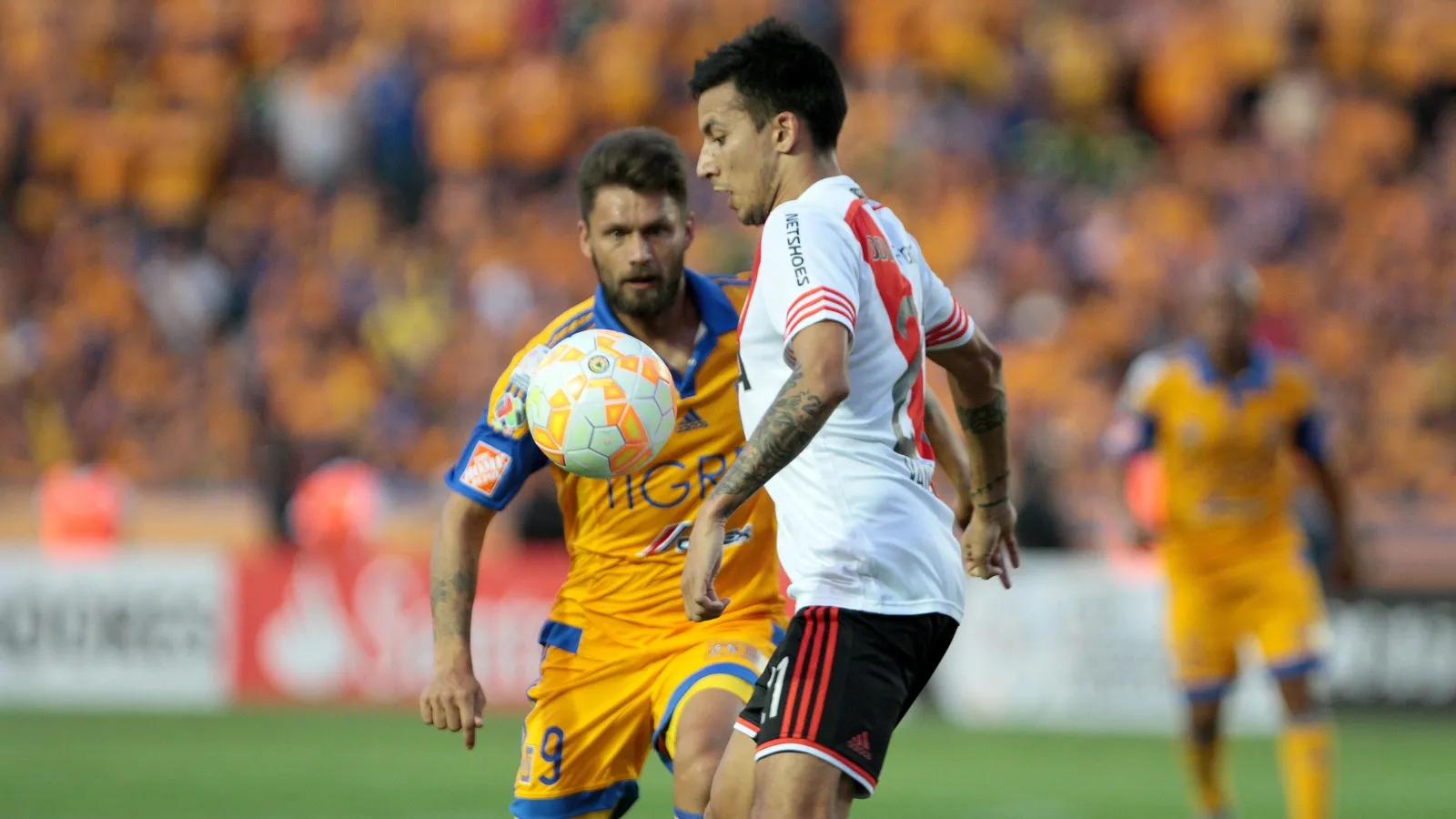 N&atilde;o existe final de Libertadores sem tens&atilde;o, e o River soube us&aacute;-la para levar o empate