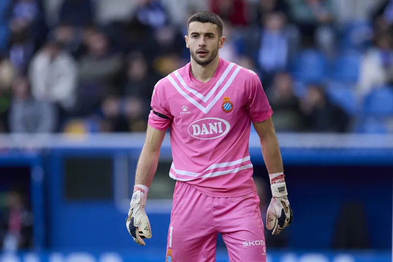 Joan Garc&iacute;a em a&ccedil;&atilde;o pelo Espanyol