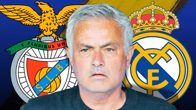 Mourinho n&atilde;o confirma ida ao Real Madrid: &lsquo;H&aacute; 99% de chance de eu ficar no Benfica&rsquo;
