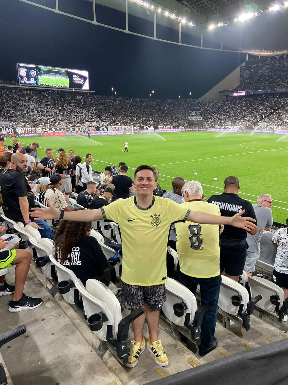 Caio Bachetta &eacute; torcedor do Corinthians