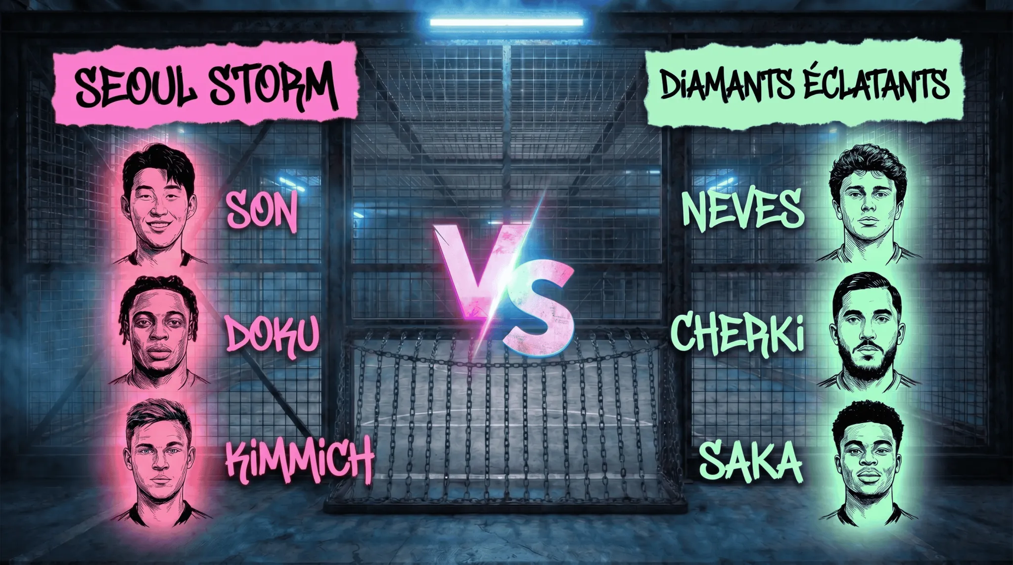 The Cage, Duelo de craques:&nbsp;Vote em Seoul Storm x Diamants &Eacute;clatants