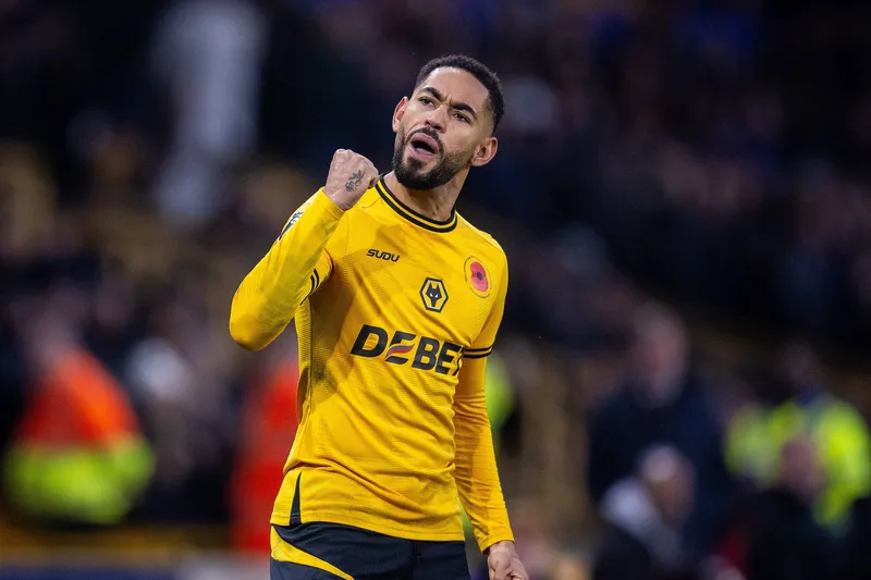 Matheus Cunha, atacante dos Wolves. Foto: Imago