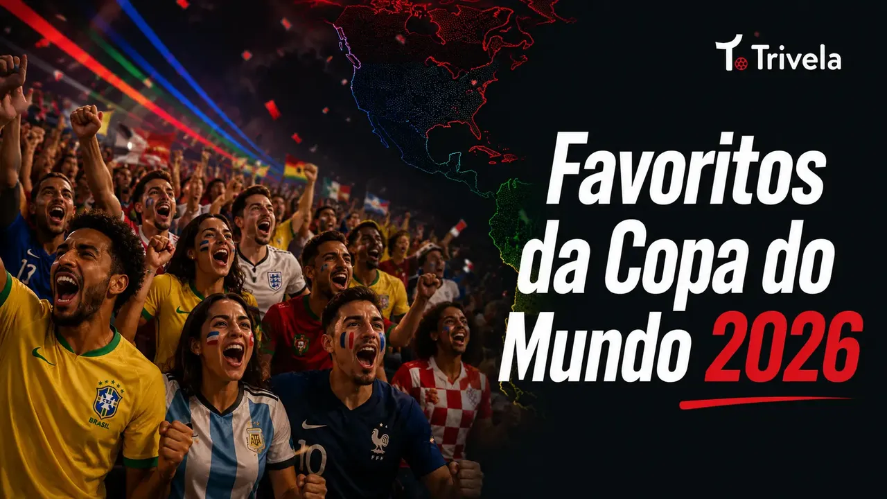 Favoritos da Copa do Mundo 2026: veja os candidatos ao t&iacute;tulo