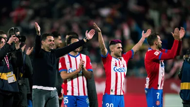 M&iacute;chel mant&eacute;m discurso modesto no Girona ap&oacute;s vit&oacute;ria heroica contra o Atl&eacute;tico: &lsquo;Nosso sonho &eacute; a Europa&rsquo;