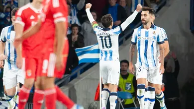 Desencarnados: Real Sociedad atropela no primeiro tempo e elimina Benfica da Champions