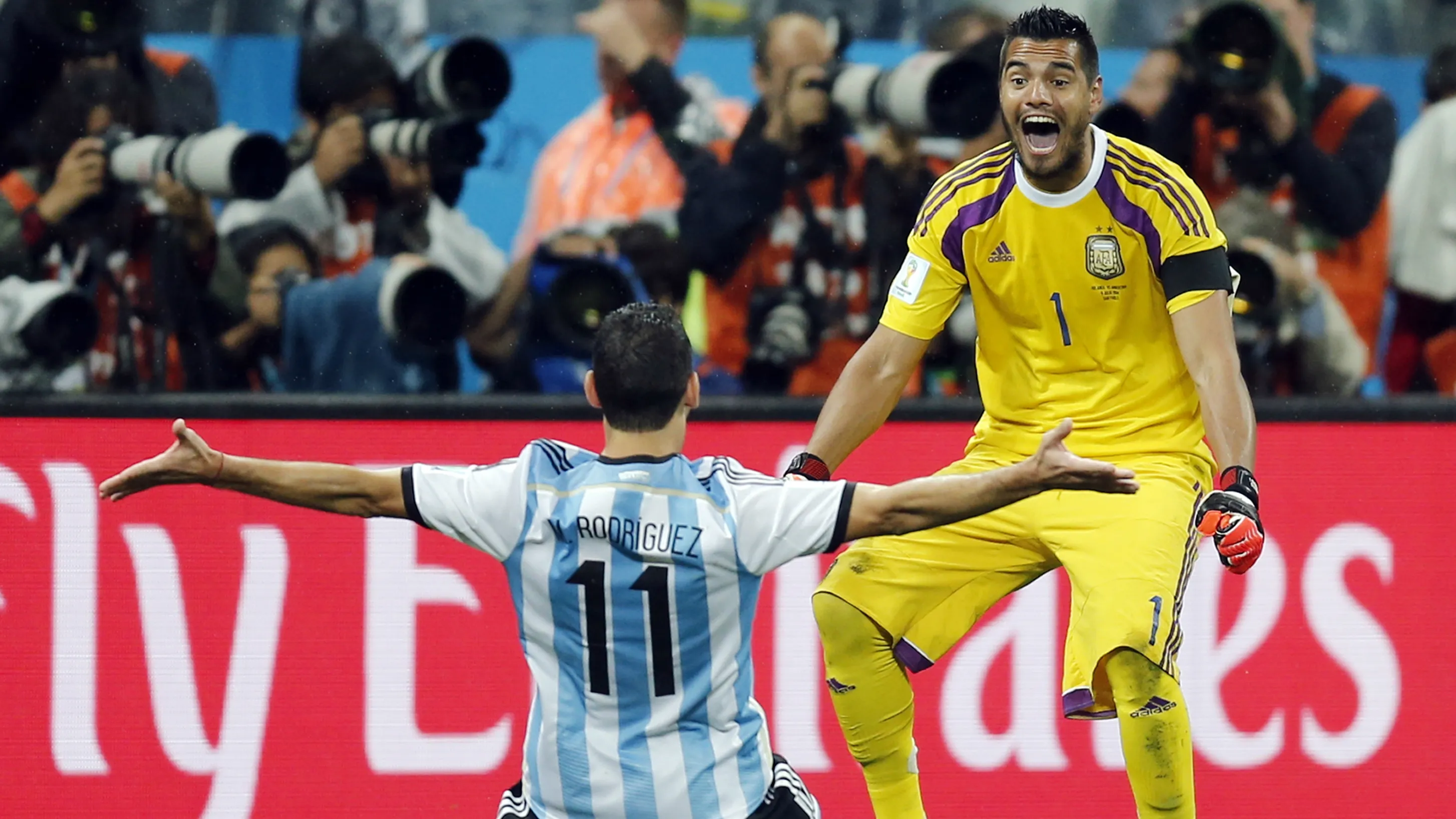 Mais uma vez, um tapa penales colocou a Argentina na final