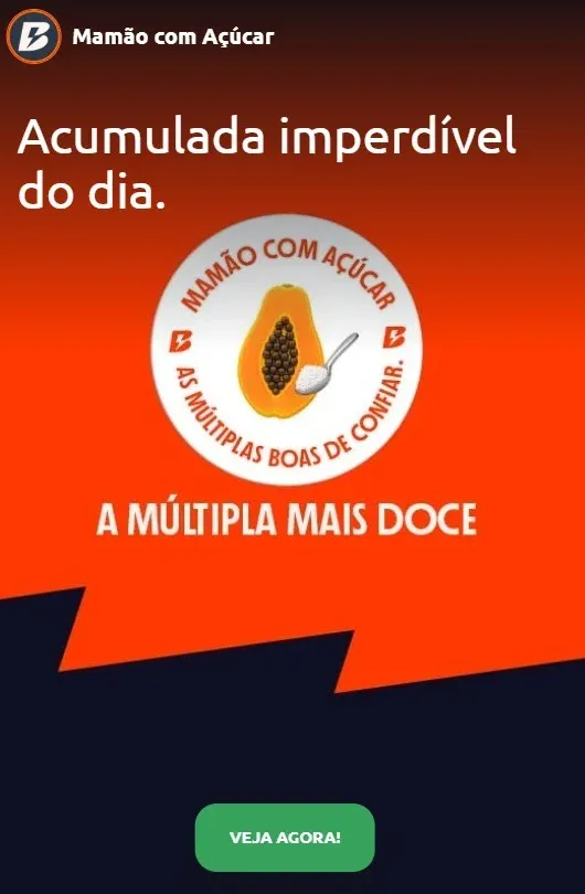 Mam&atilde;o com A&ccedil;&uacute;car, da Betano