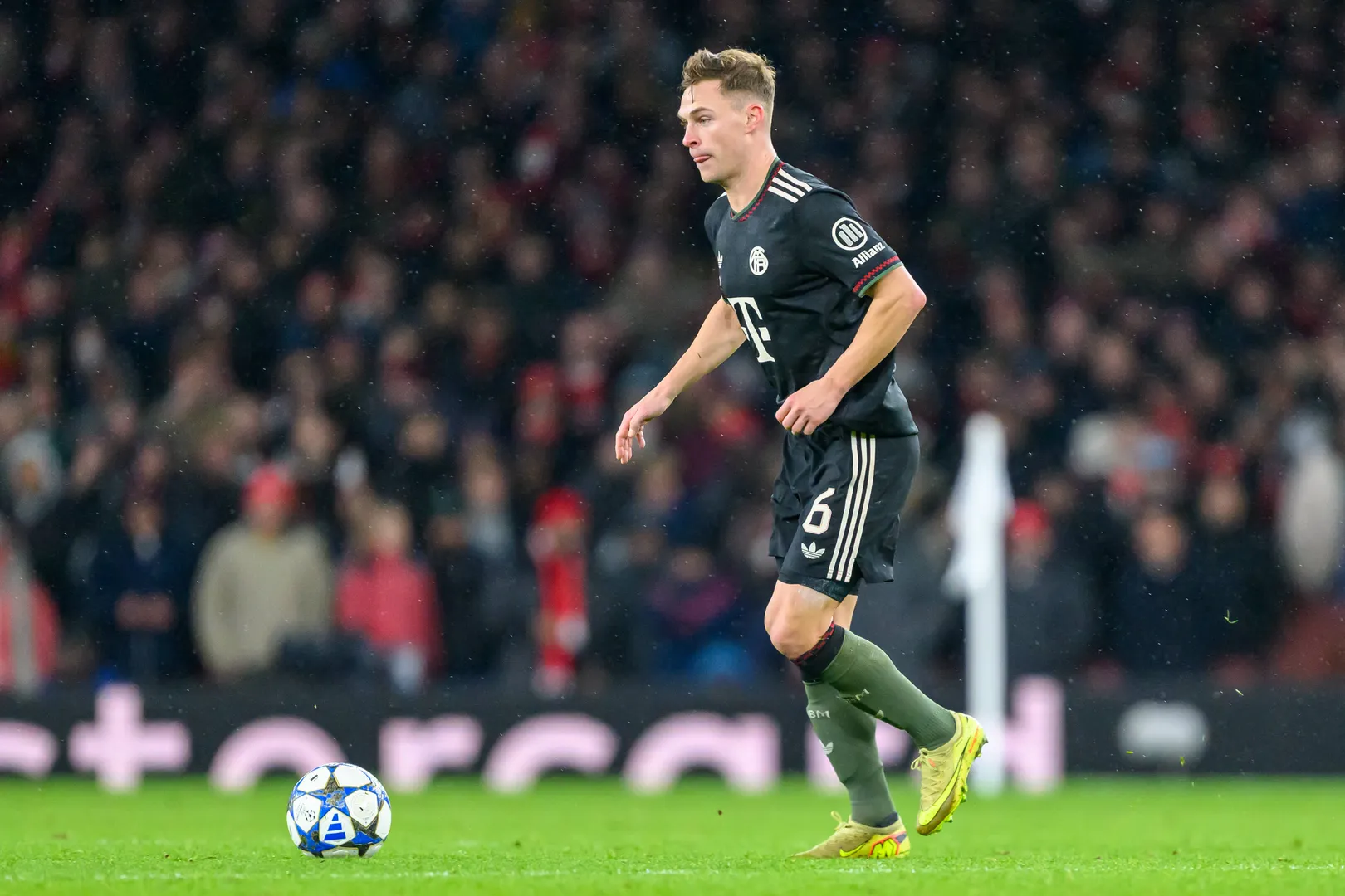 Kimmich em partida pelo Bayern de Munique