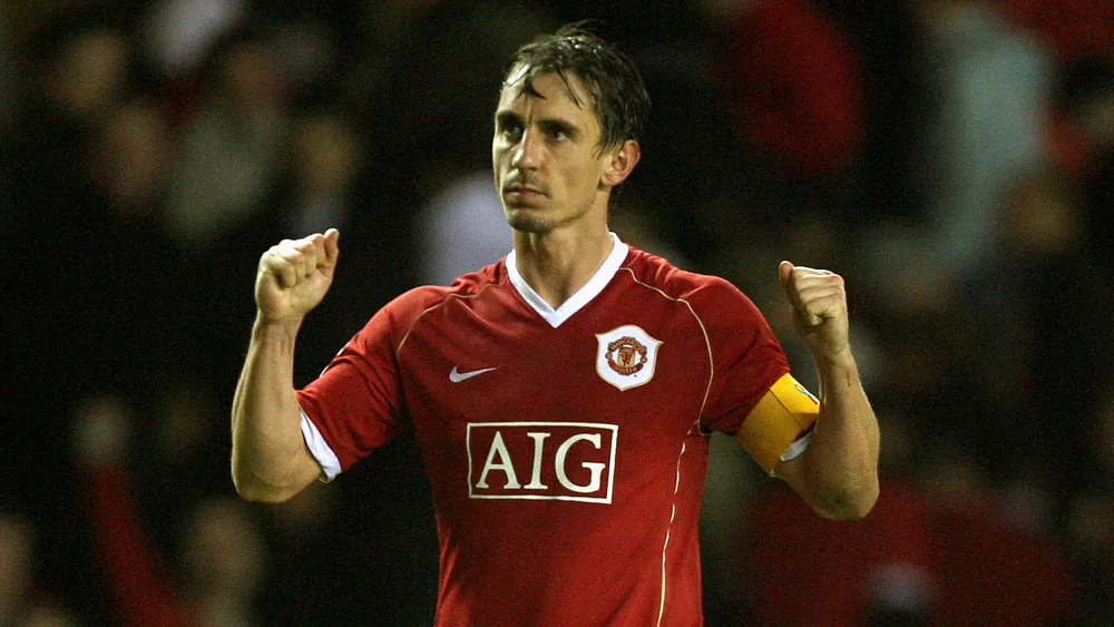 Gary Neville foi &iacute;dolo do Manchester United (AP Photo/Jon Super)