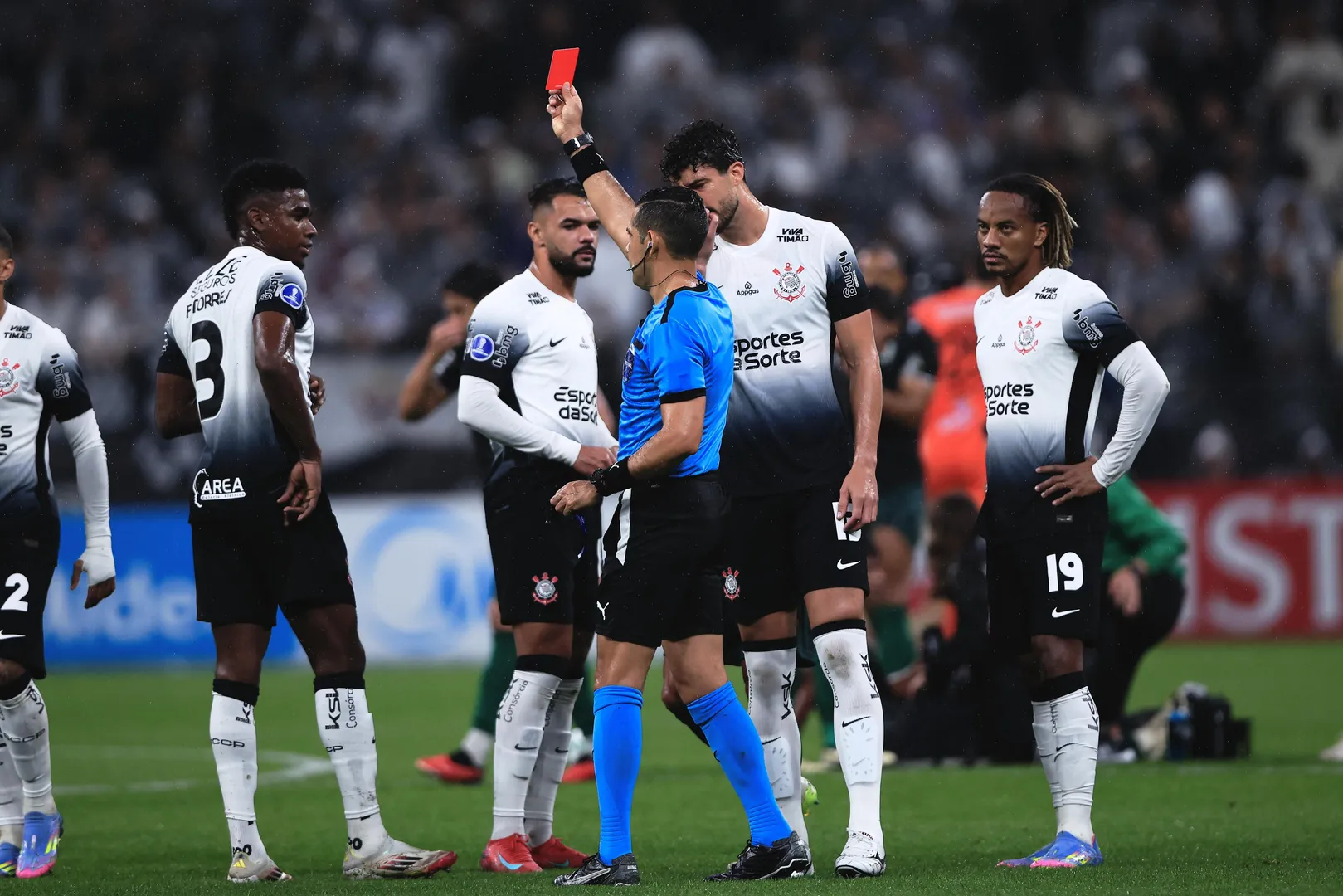 F&eacute;lix Torres Corinthians Racing Sul-Americana (Foto: Ettore Chiereguini/ Agif/Gazeta Press)