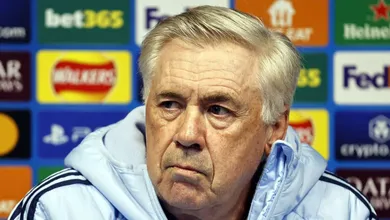 Ancelotti se irrita com jornalistas por perguntas sobre Vini Jr: &lsquo;Cansado do assunto&rsquo;