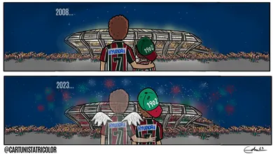 15 anos depois: uma Libertadores pelos torcedores do Fluminense que n&atilde;o est&atilde;o mais aqui