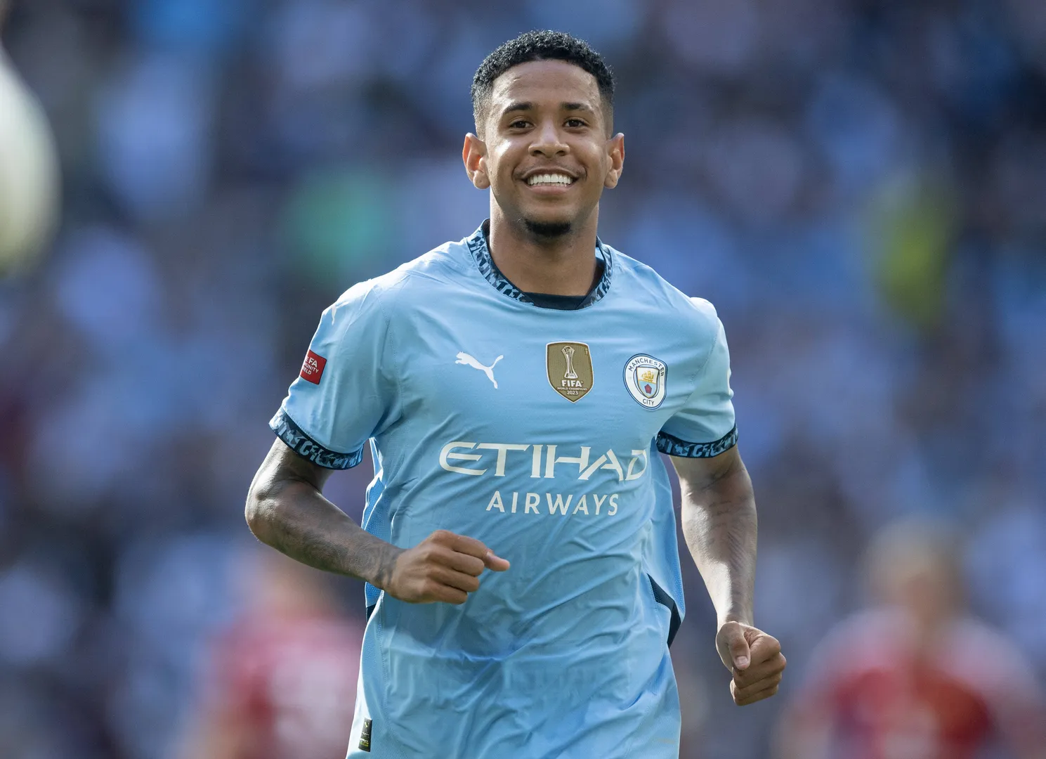 Savinho viveu seu arco de reden&ccedil;&atilde;o no Manchester City Foto: (Imago)