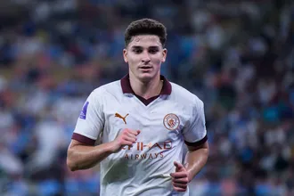 Manchester City aceita oferta de quase R$600 milh&otilde;es por Juli&aacute;n &Aacute;lvarez