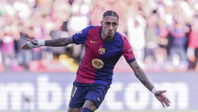 Pr&ecirc;mio de Melhor Jogador de LaLiga confirma virada de Raphinha no Barcelona