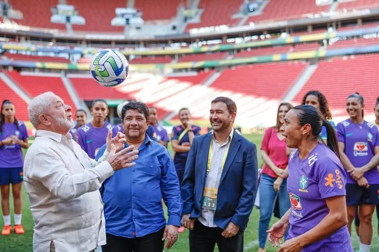 CBF conta com apoio in&eacute;dito para refor&ccedil;ar candidatura &agrave; Copa Feminina de 2027