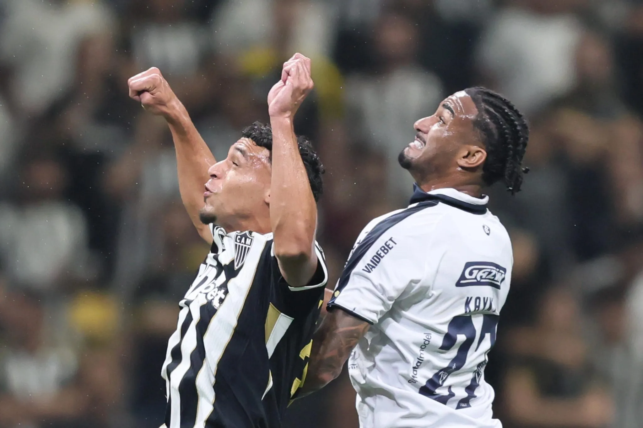 Kayky Almeida em partida entre Remo e Atl&eacute;tico Mineiro