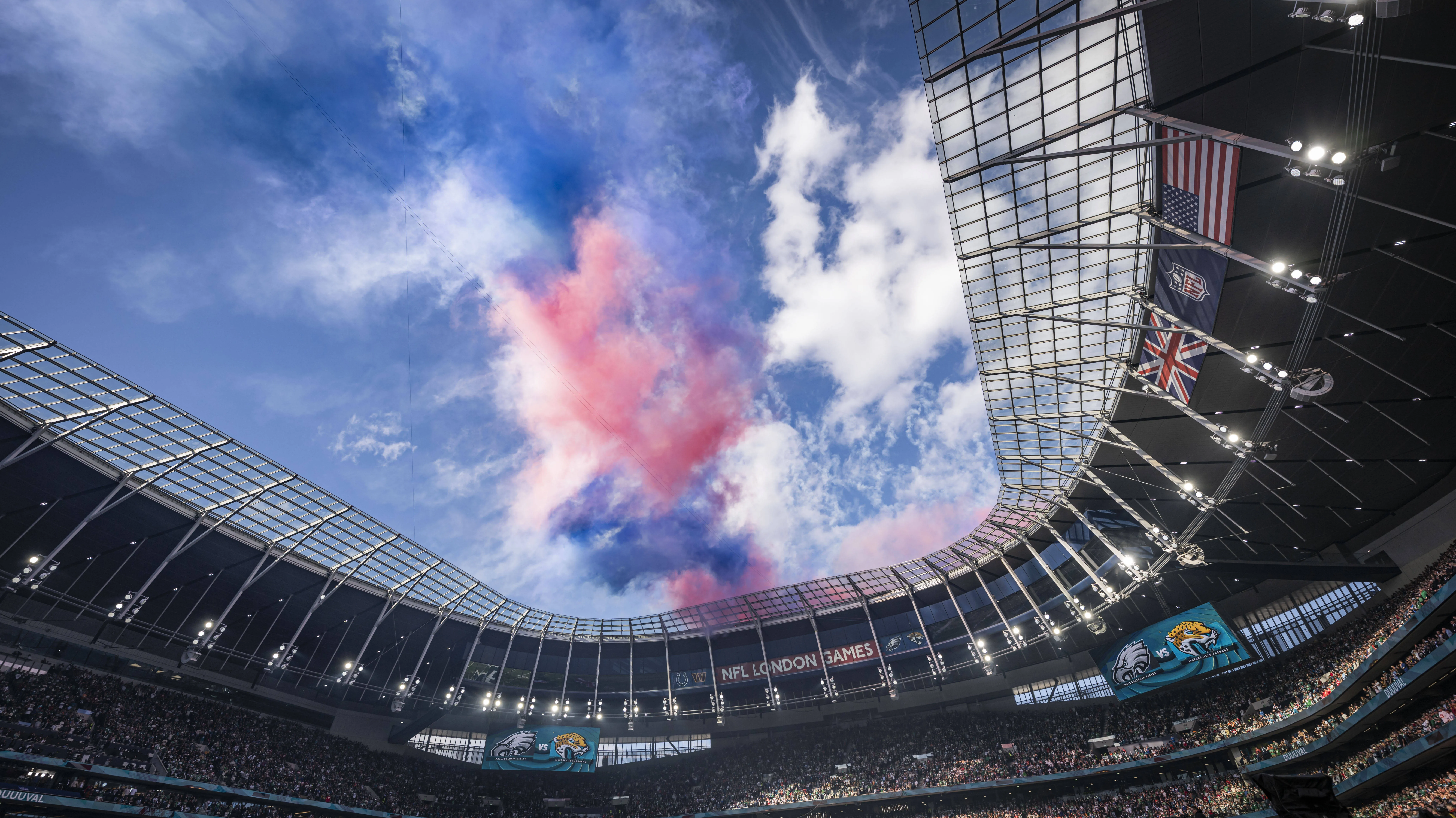 Tottenham Hotspur Stadium recebeu jogo da NFL