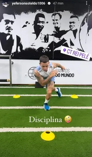 soteldo treinando