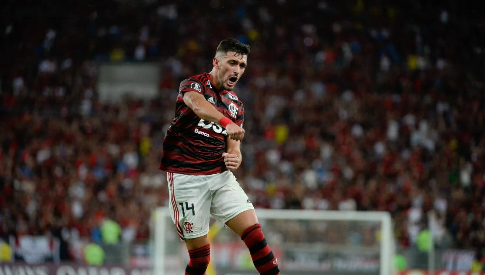 O Flamengo n&atilde;o precisava de tanta tens&atilde;o, mas se aproximou do objetivo na Libertadores com goleada