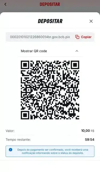 Superbet dep&oacute;sito m&iacute;nimo: apostas a partir de R$1 no Pix