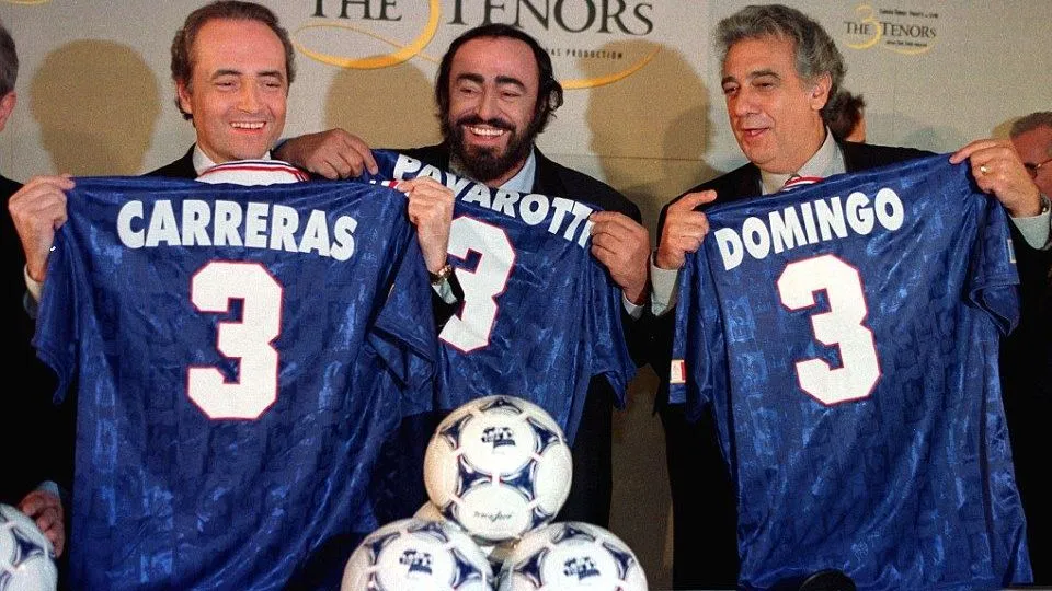 Como a Copa de 1990 ajudou a reunir uma das maiores sele&ccedil;&otilde;es da m&uacute;sica: Os Tr&ecirc;s Tenores