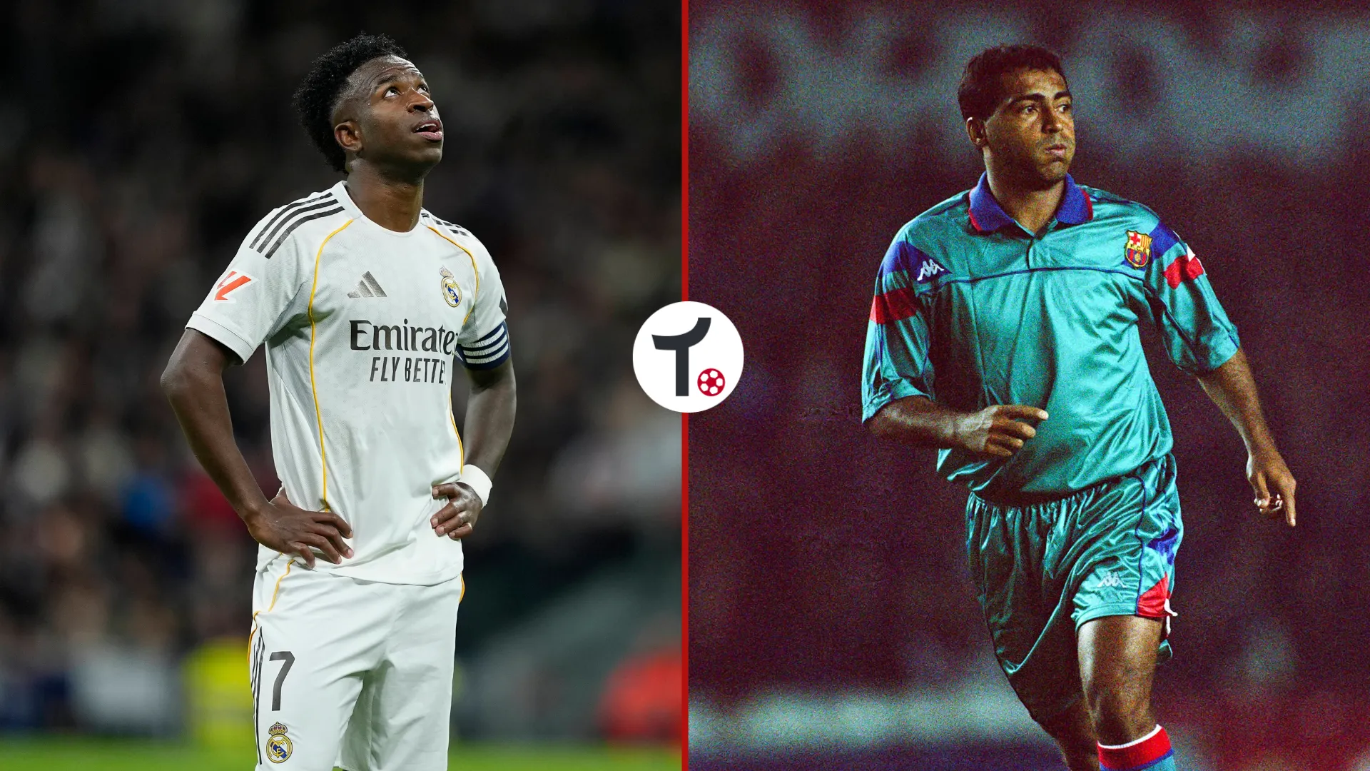 &lsquo;A situa&ccedil;&atilde;o de Vini Jr. e Mbapp&eacute; no Real Madrid &eacute; semelhante &agrave; de Rom&aacute;rio no Barcelona&rsquo;