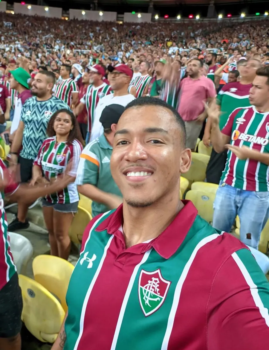 Renan Aprigio &eacute; torcedor do Fluminense