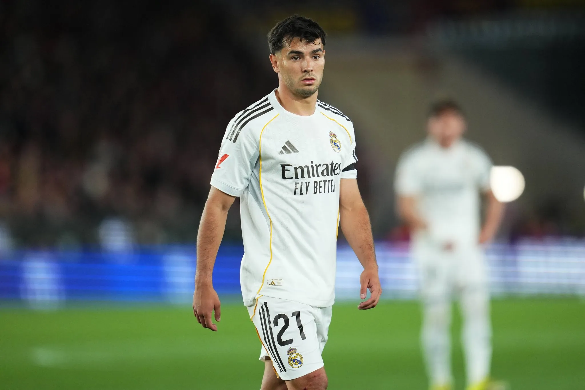 Brahim D&iacute;az em atua&ccedil;&atilde;o pelo Real Madrid (Foto: IMAGO / Pressinphoto)