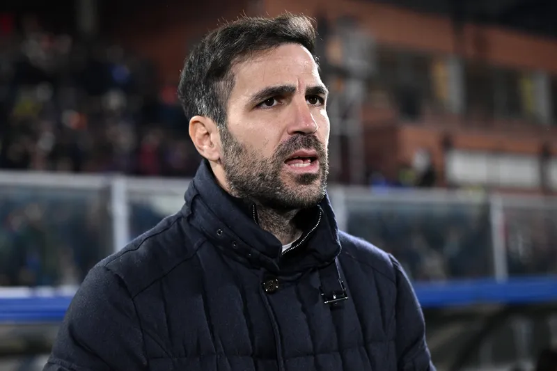 Cesc F&agrave;bregas, t&eacute;cnico do Como