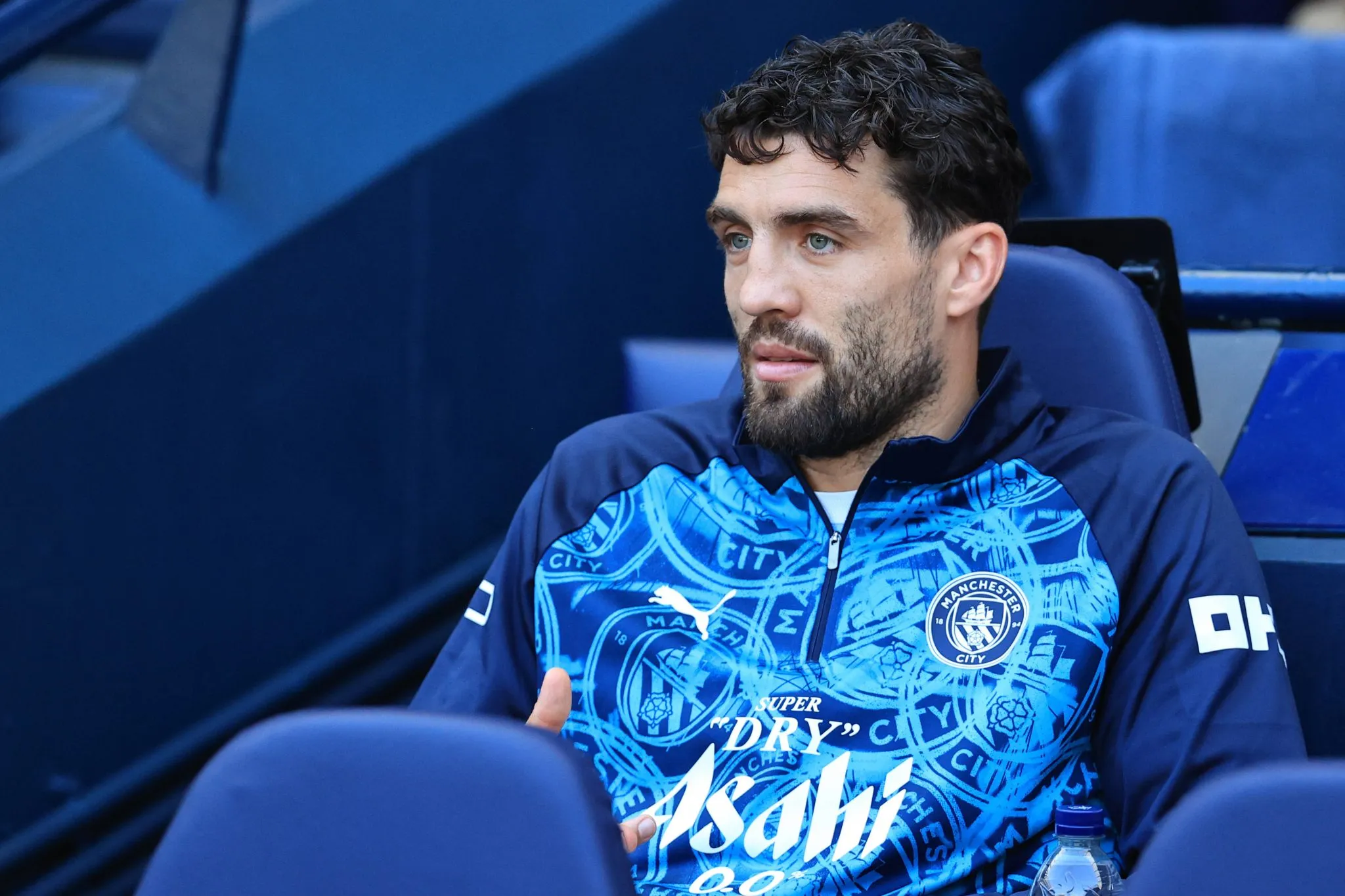 Mateo Kovacic como reserva do Manchester City (Foto: Imago/Action Plus)