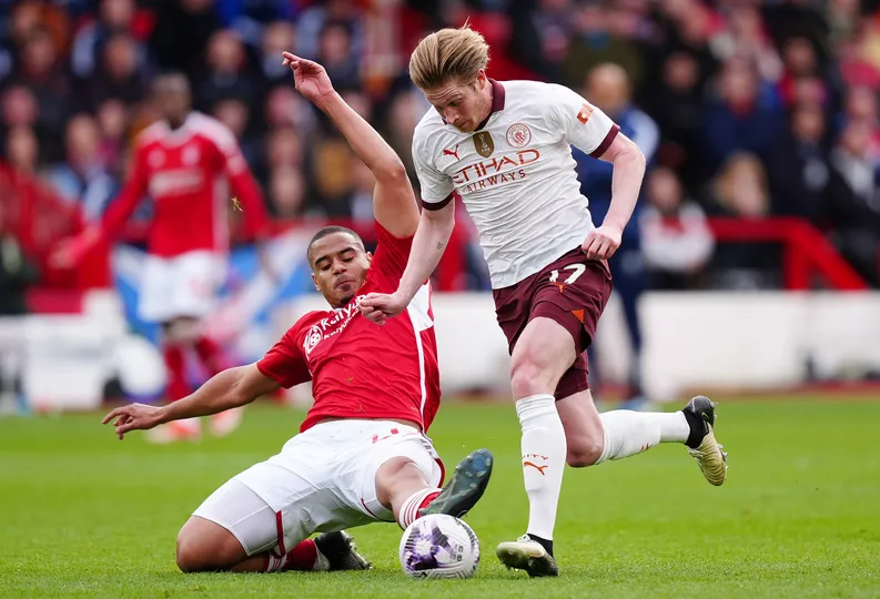 Murillo foi um dos destaques do Nottingham Forest na Premier League 2023/2024. Foto: Icon Sport