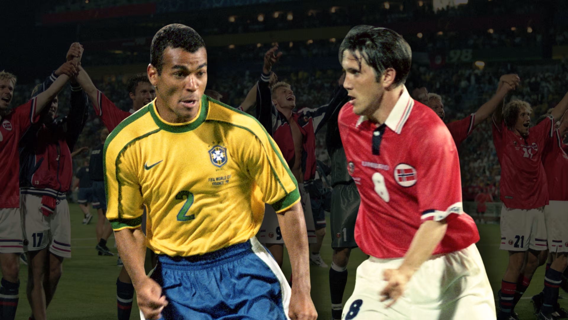 Copa do Mundo: Brasil e Noruega em 1998 teve duelo marcado por pol&ecirc;mica