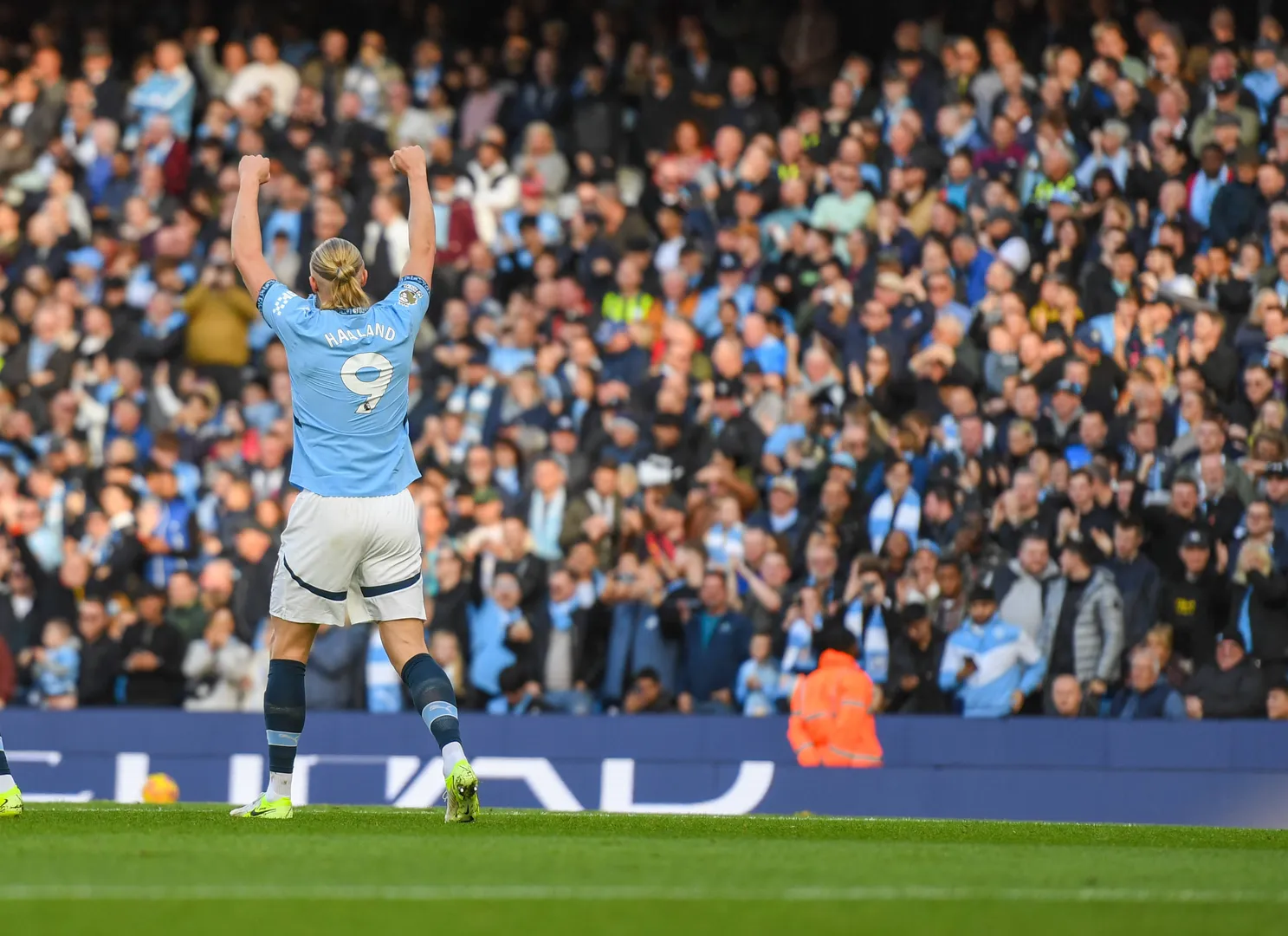 Haaland, atacante do Manchester City. Foto: Imago