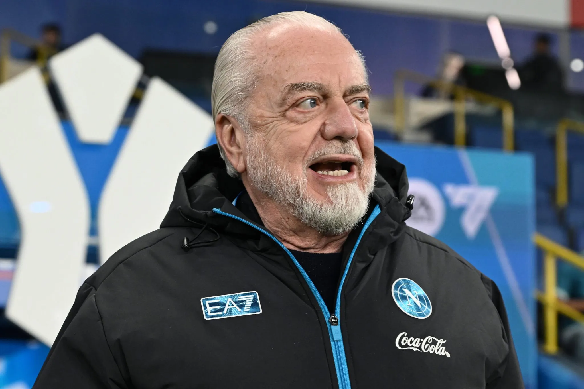 Aurelio De Laurentiis, presidente do Napoli