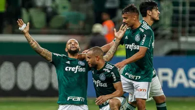 Com gola&ccedil;o de Felipe Melo, Palmeiras vence com tranquilidade e d&aacute; passo importante para o t&iacute;tulo